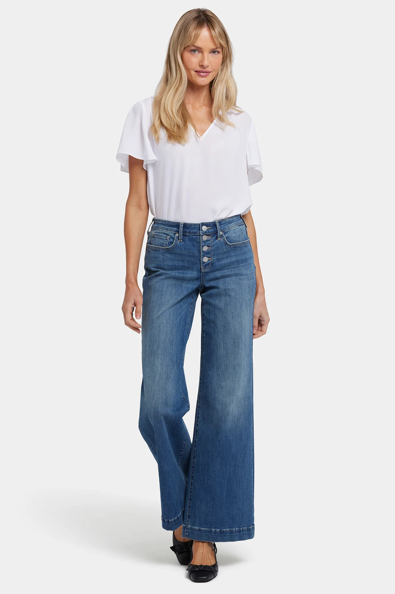 Teresa Wide Leg Jeans | NYDJ