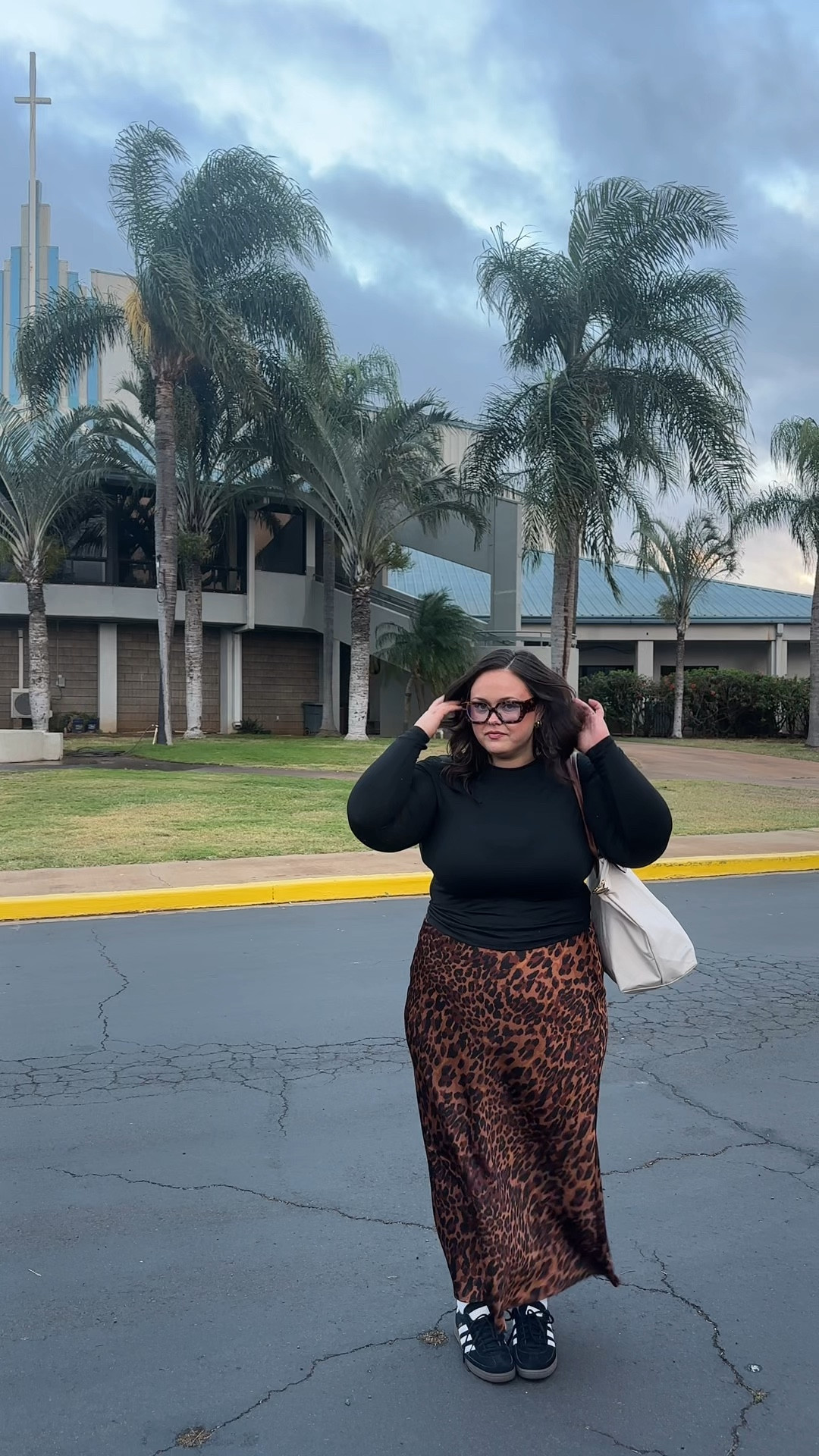 realistic post partum ootd🤍 been loving skirts so much after having a baby!! Wearing a size XL in the skirt and top. 

#LTKPlusSize #LTKMidsize #LTKStyleTip