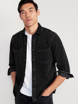 Classic Fit Jean Workwear Shirt | Old Navy (US)