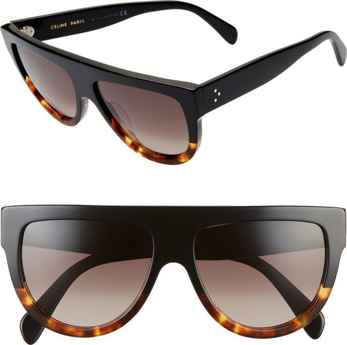 58mm Universal Fit Flat Top Sunglasses | Nordstrom | Nordstrom