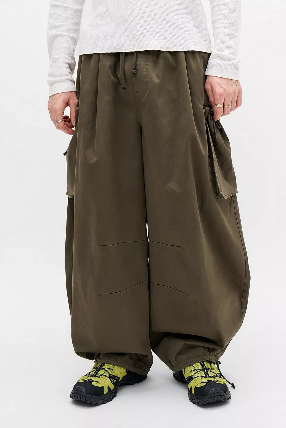 Ayker Khaki Forager Trousers | Urban Outfitters UK