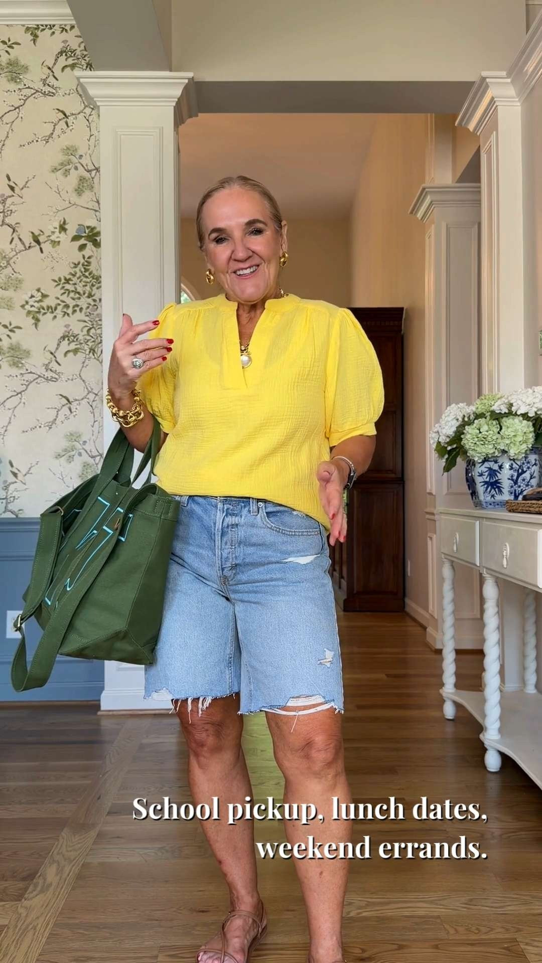 Tap the bell 🔔, heart ❤️ this post, and save for later!

Need an easy top you'll wear on repeat every summer?

This is one of those pieces I reach for year after year. The lightweight fabric keeps you comfortable, the relaxed fit looks polished, and it pairs effortlessly with everything from denim shorts to white jeans and linen pants.

Fit: I sized down to a small because it runs generously with a relaxed fit.

It's an easy choice for casual lunches, vacations, school pickup, weekend errands, or anytime you want to look put together with minimal effort.

If you're building a versatile summer wardrobe, this is one basic you'll wear again and again. 

 #LTKootd #LTKSeasonal #LTKOver40