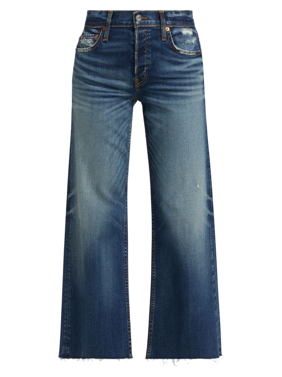 Re/doneMid-Rise Wide-Leg Jeans | Saks Fifth Avenue