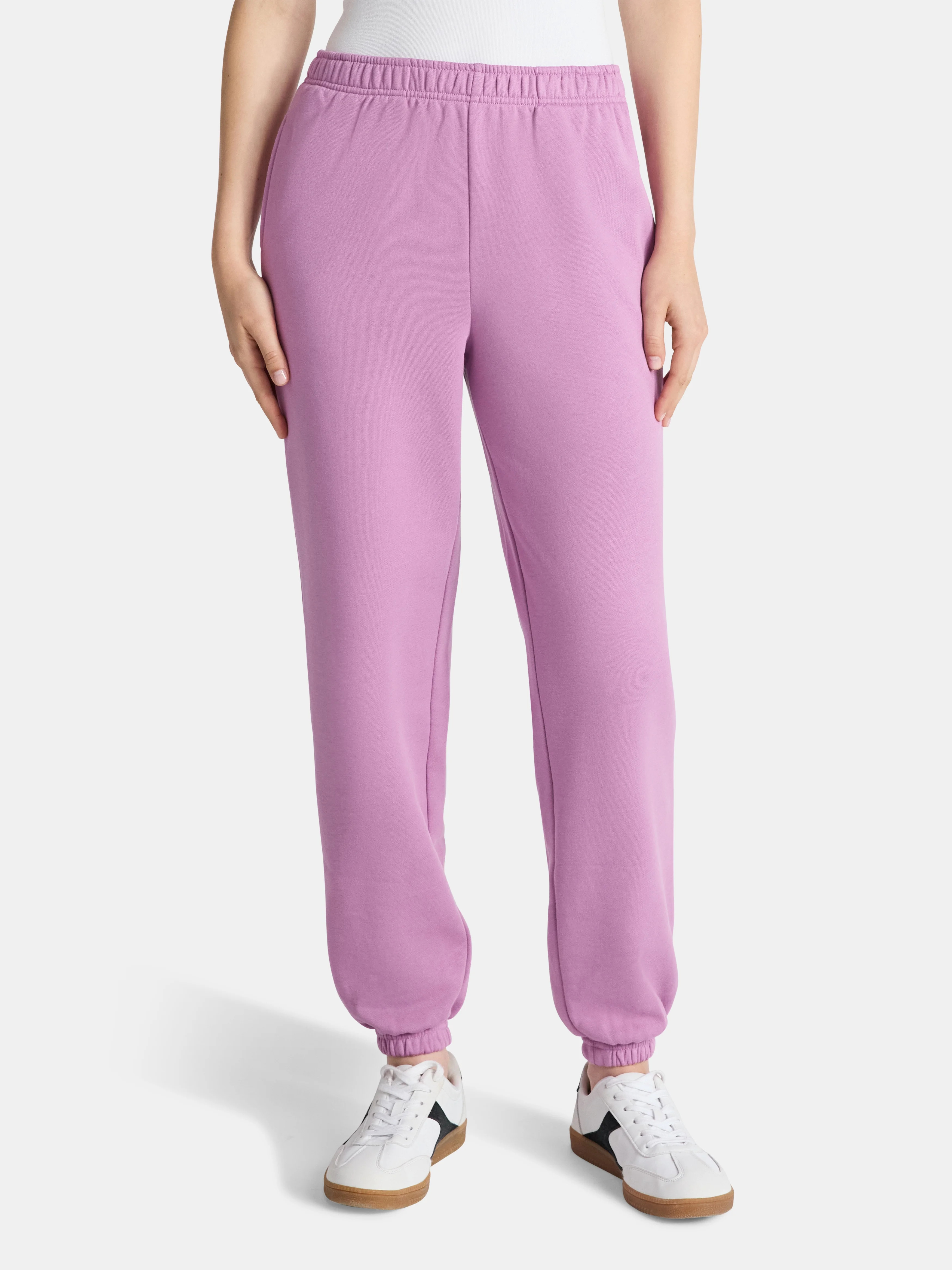 No Boundaries Fleece Joggers, 29'' Inseam, Women's | Walmart (US)