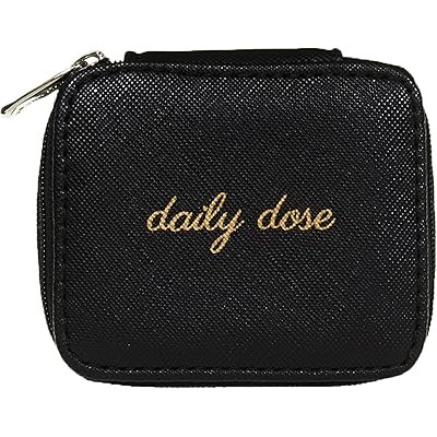 Miamica Zippered Pill Case with 8-Day Removable Plastic Organizer,… | Amazon (US)