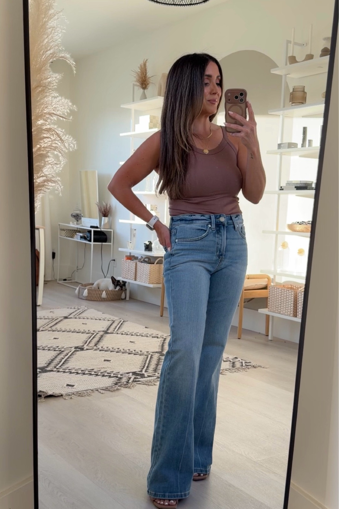 These are an amazing look for less! They have the front crease line like Mother denim and they have the best stretch fit like Good Americans but believe it or not they are Kohls and under $40! 

I bought them in the short length to wear sneakers first and then ordered the regular to wear with heels! 
They are so comfortable! 

Runs big. I’m in a 2. 

#LTKSaleAlert #LTKgrwm #LTKootd
