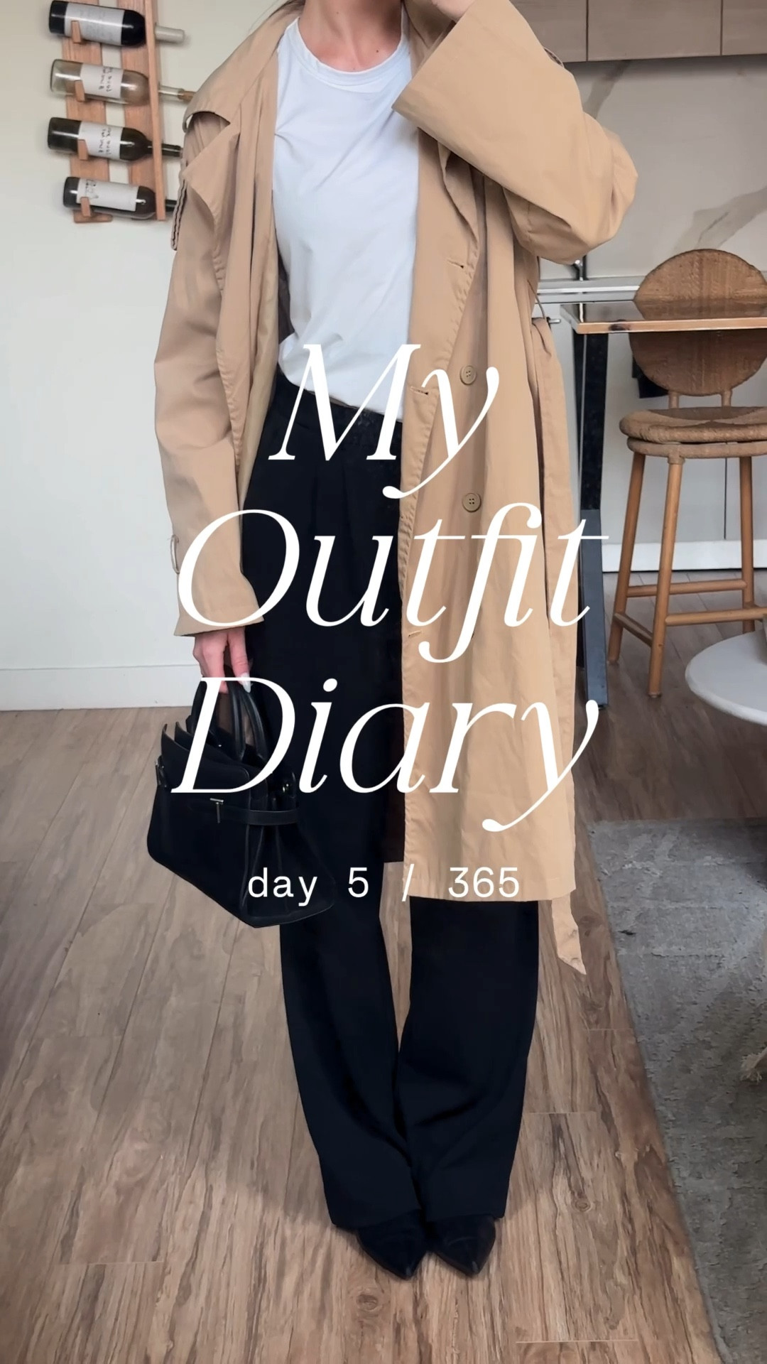 a classic trench + trousers is the best combo 
day 5 of 365 days of outfits 

#LTKootd #LTKWorkwear #LTKgrwm