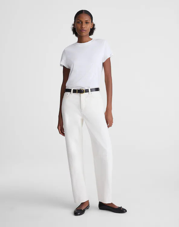 The Darted Barrel-Leg Jean | Madewell