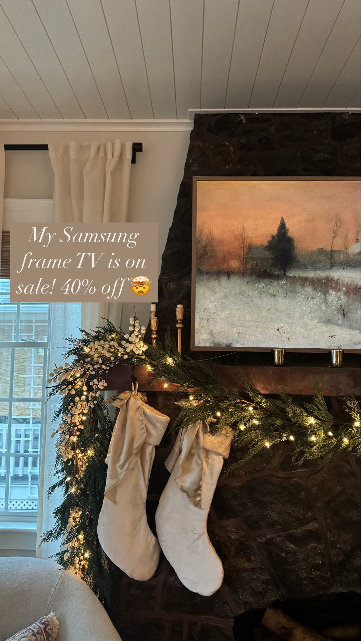 Samsung frame tv is on sale!!! 40% off. Its the best and it really looks like a painting!

#LTKSaleAlert #LTKCyberWeek