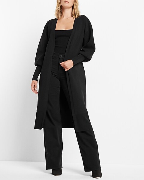 Tie Belted Duster Cardigan | Express