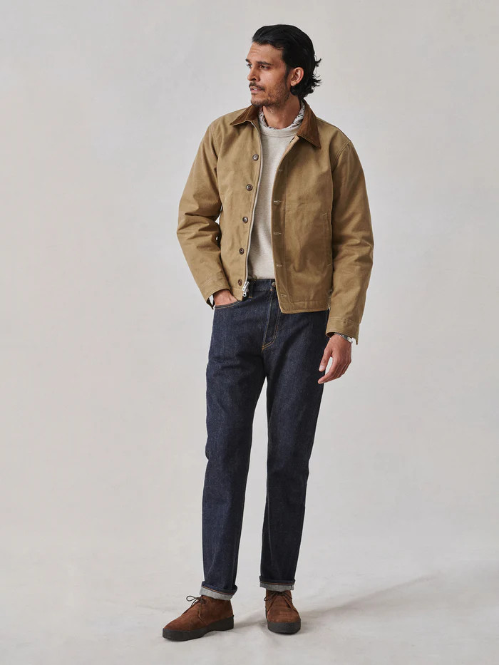 Dry Waxed Canvas N1 Deck Jacket | Buck Mason