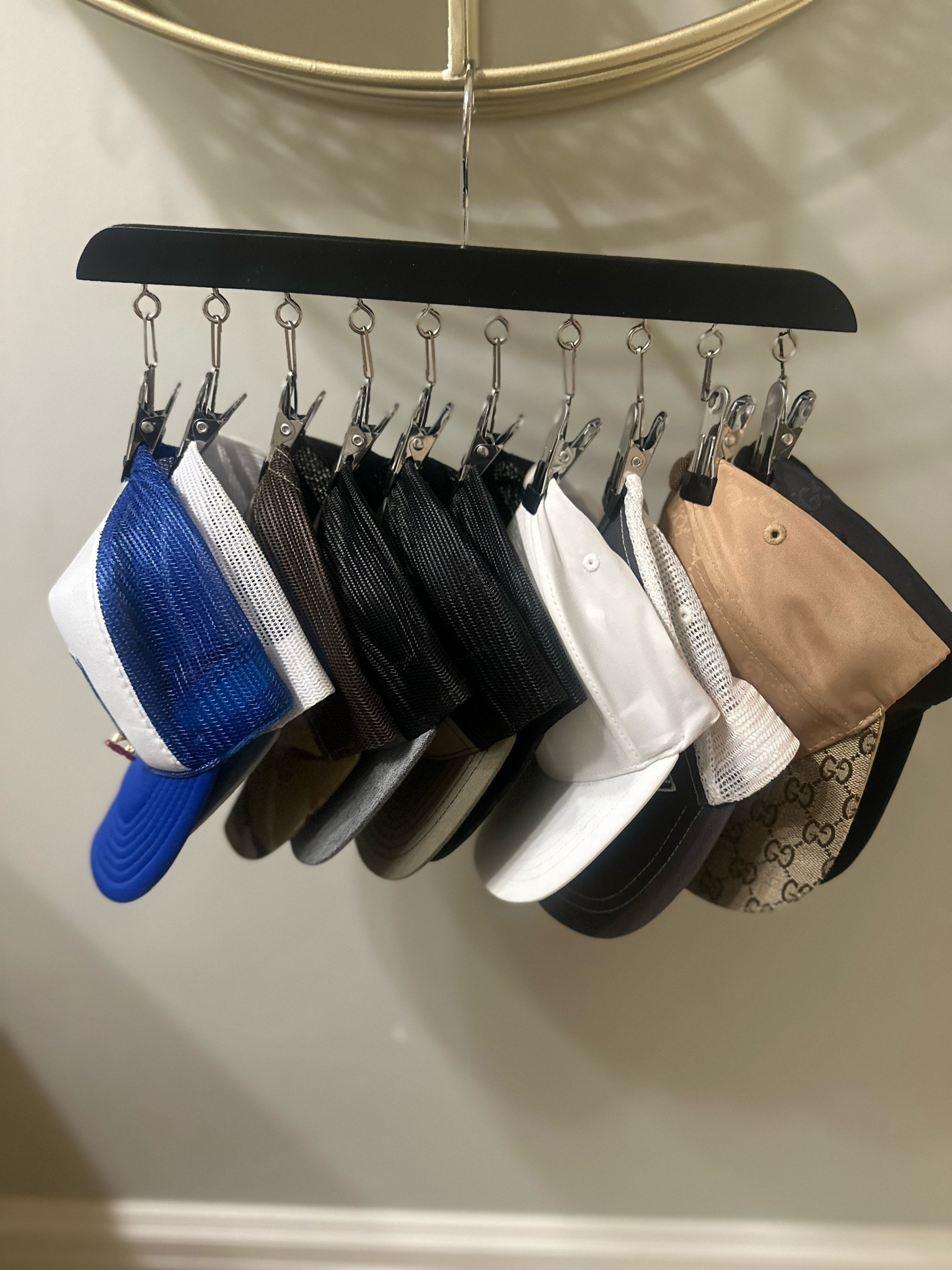 The best way to store your hats 

