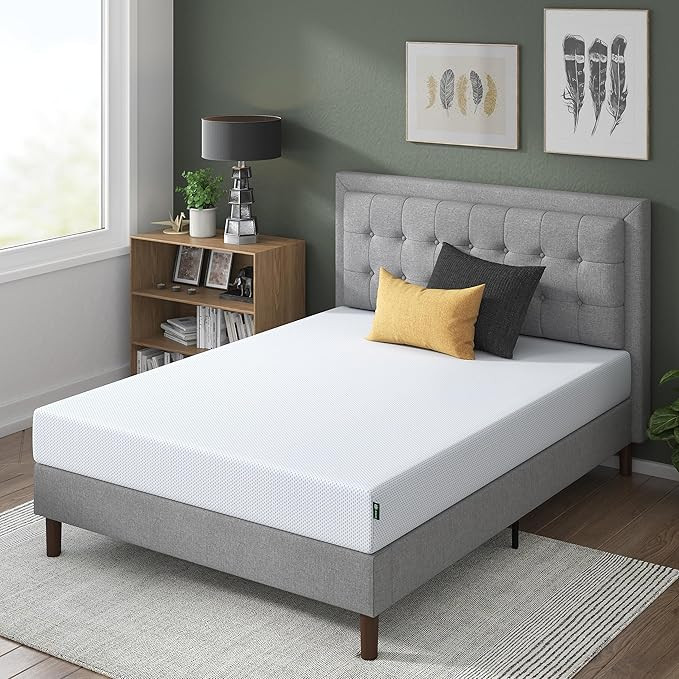 ZINUS 8 Inch Green Tea Cooling Gel Memory Foam Mattress / Cooling Gel Foam / Pressure Relieving /... | Amazon (US)