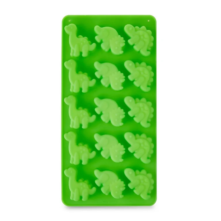 4 x 8 IN, 15-Cavity, Dinosaur Shape Silicone Candy and Baking Mold, by Way To Celebrate | Walmart (US)