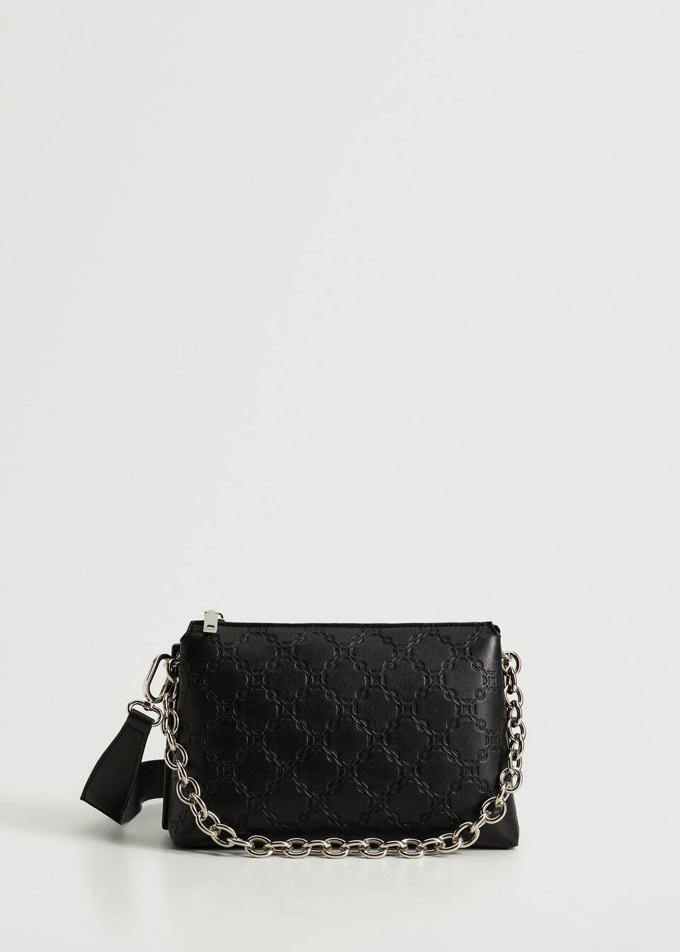Chains engraved bag | MANGO (US)