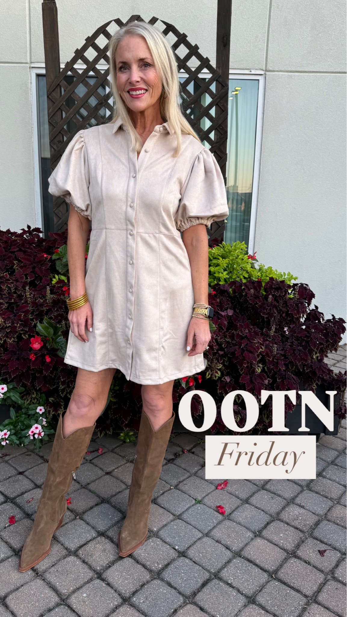 OOTN for this lovely Friday. 

This dress is from a small, female owned business in Auburn, AL called Pine and Plaines! Make sure to check them out!! 

https://shoppineandplains.com/products/cream-suede-mini-dress

#LTKOver40 #LTKMidsize #LTKStyleTip