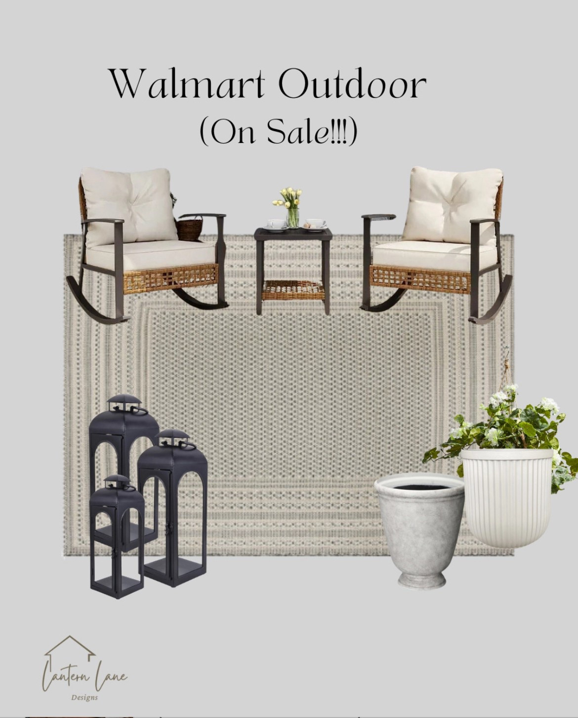 Outdoor Patio set on sale! This is such an incredible deal for outdoor furniture and rocking chairs, metal outdoor conversation set, Walmart, patio porch and patio, outdoor furniture, rocking chairs, outdoor planter, better homes and garden, outdoor rug 

 

#LTKSeasonal #LTKSaleAlert #LTKHome