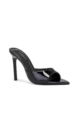 Tony Bianco Malibu Mule in Black Patent from Revolve.com | Revolve Clothing (Global)
