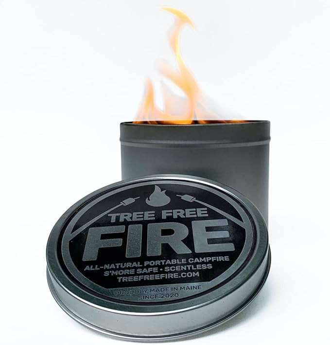 Tree Free Fire - Portable Tabletop Fire Pit - All Natural Alternative to Gel Fuel cans | Tabletop... | Amazon (US)
