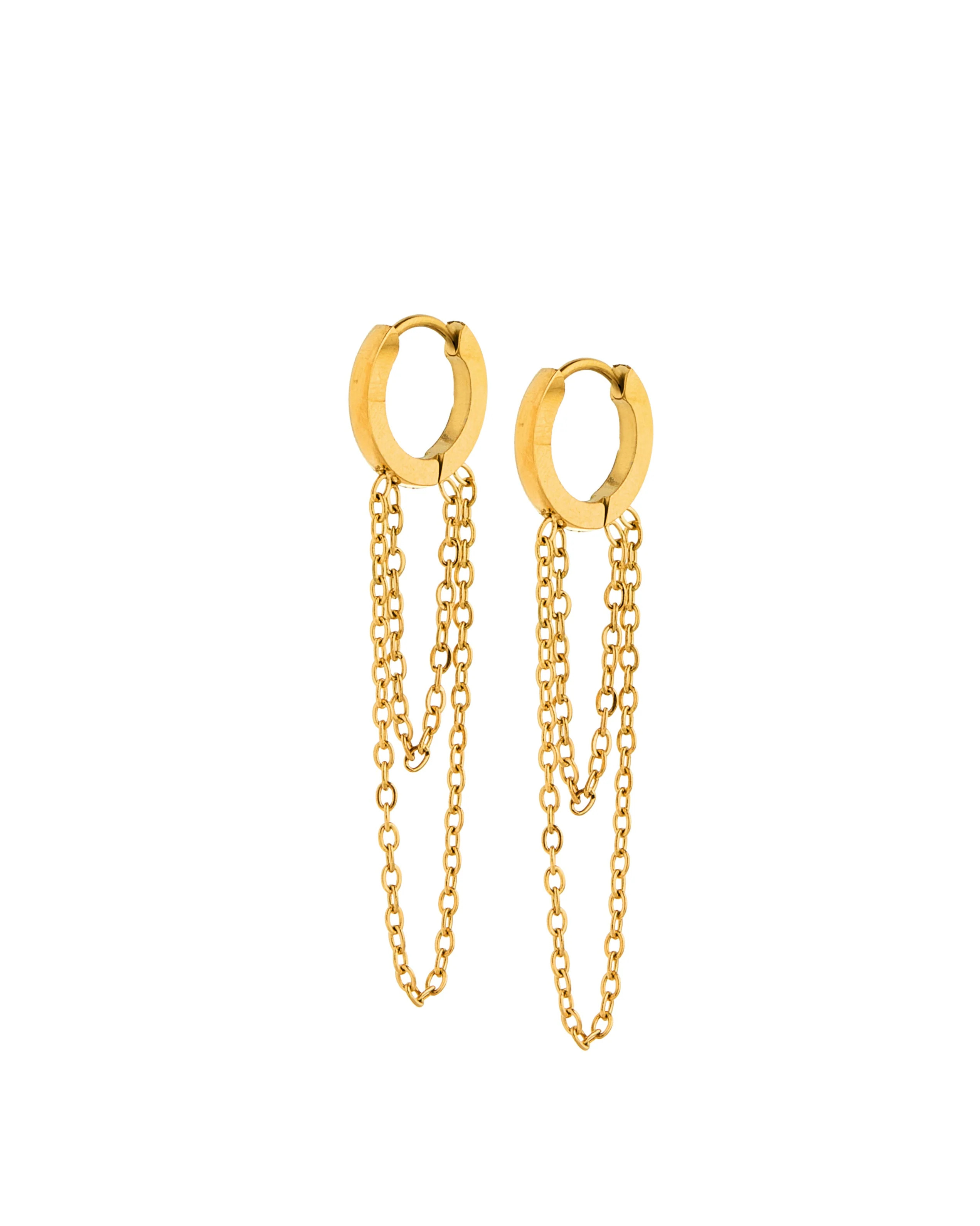 Huggie Earrings - Gwen Gold - Shop LINNY CO | LINNY CO LLC