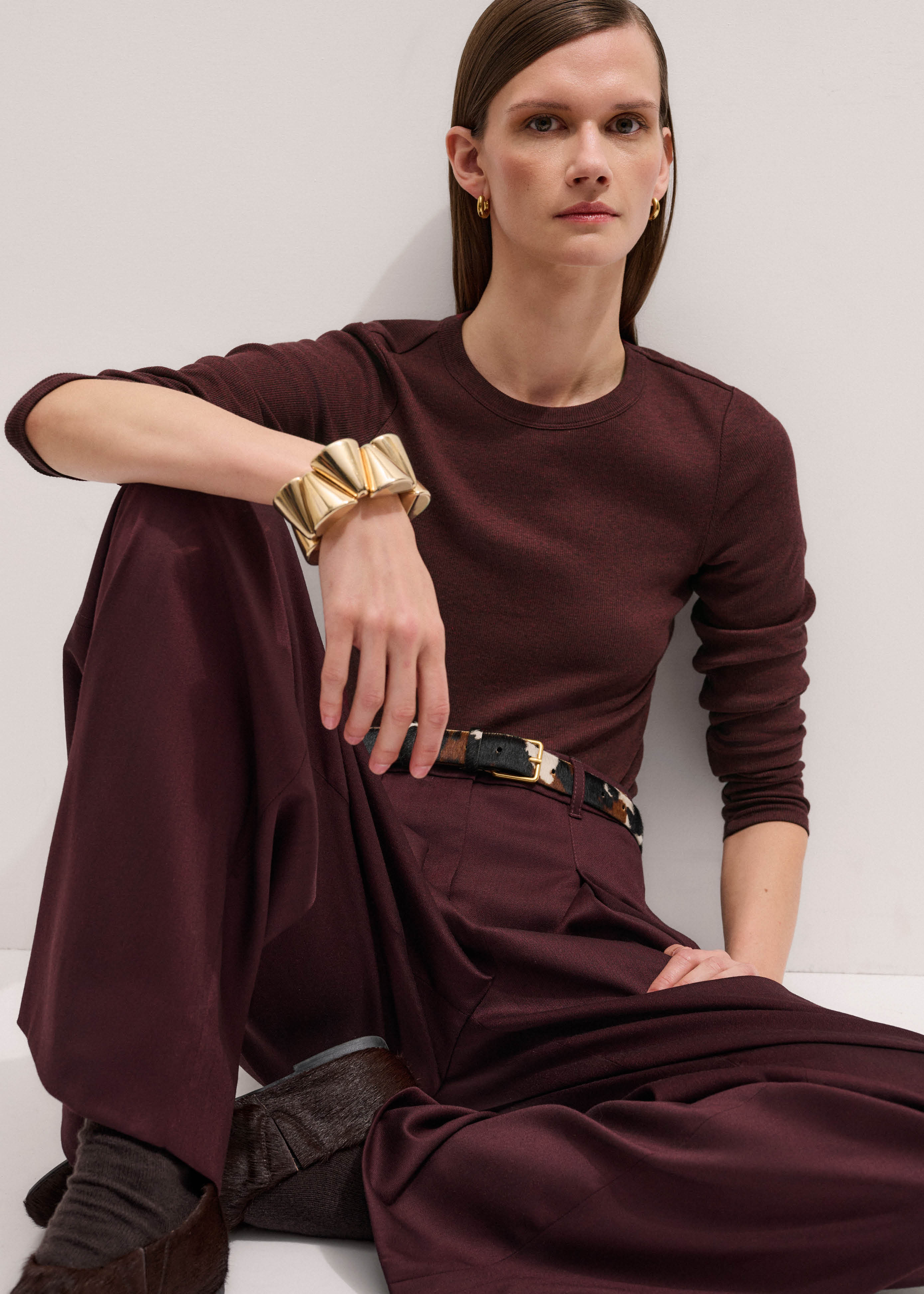 Perfect Basic Top Cotton Rib | ME+EM Global (Excluding US)