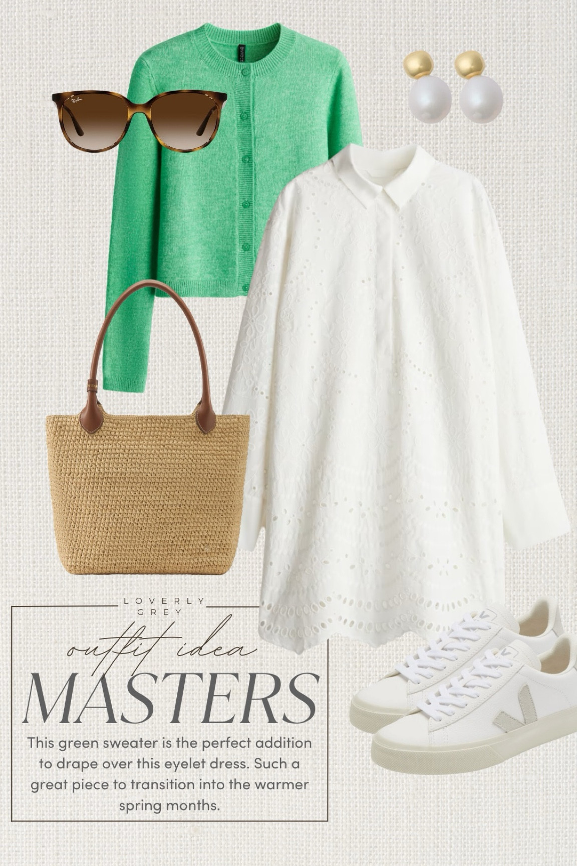 Love this eyelet dress!

Loverly Grey, Master’s outfits, white dress, cardigan, spring outfit 

#LTKStyleTip #LTKSeasonal