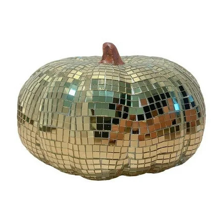 Halloween Decorations Halloween Disco Pumpkin Decorative Ornament Reflective Mirror Tabletop Decor for Parties and Festivals Pumpkin Model for Home and Event Styling | Walmart (US)