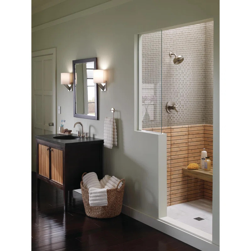 Trinsic Wall Mount Square Open Towel Ring Bath Hardware Accessory | Wayfair North America