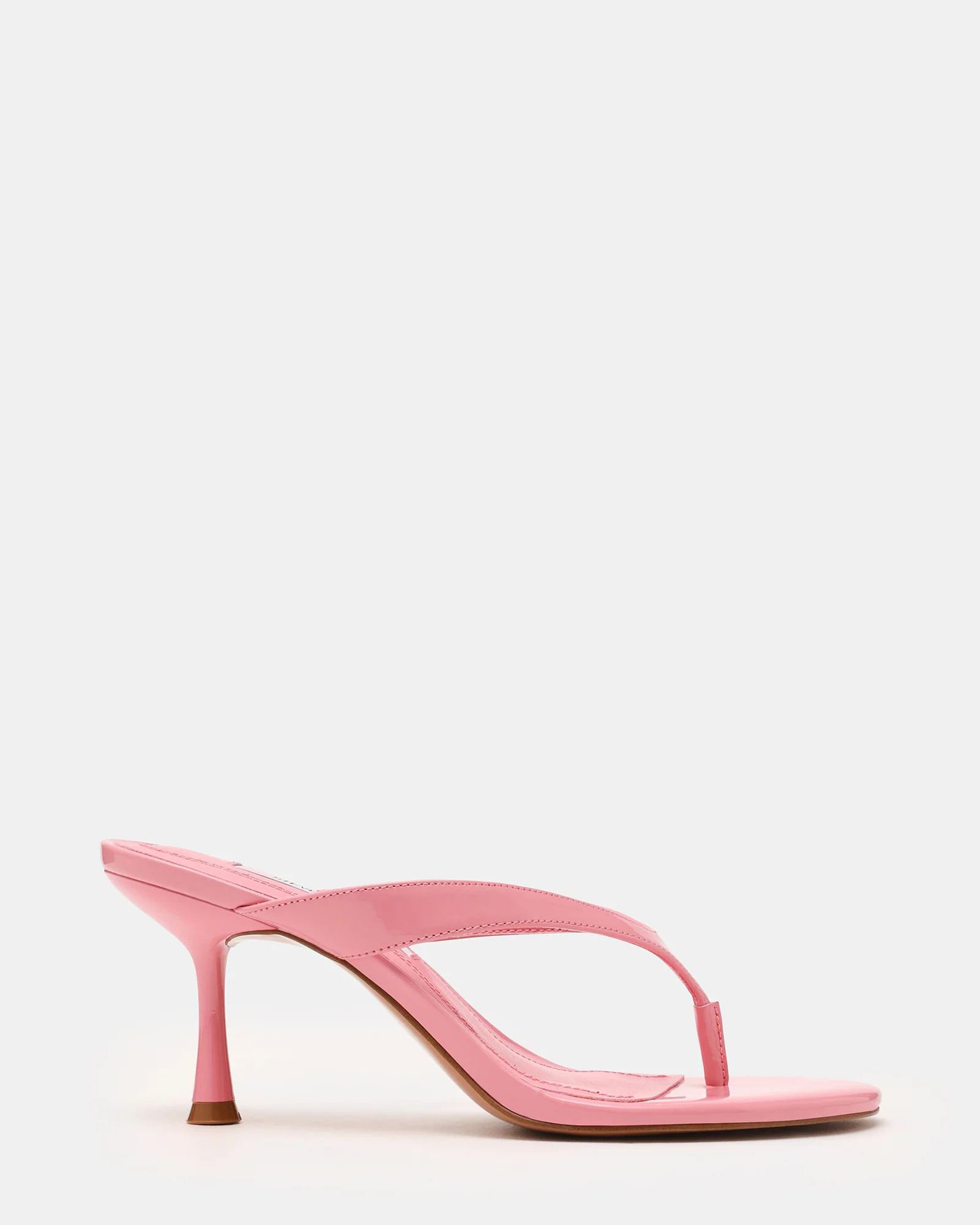 FAROH Pink Patent Thong Women's Heel | Steve Madden (US)