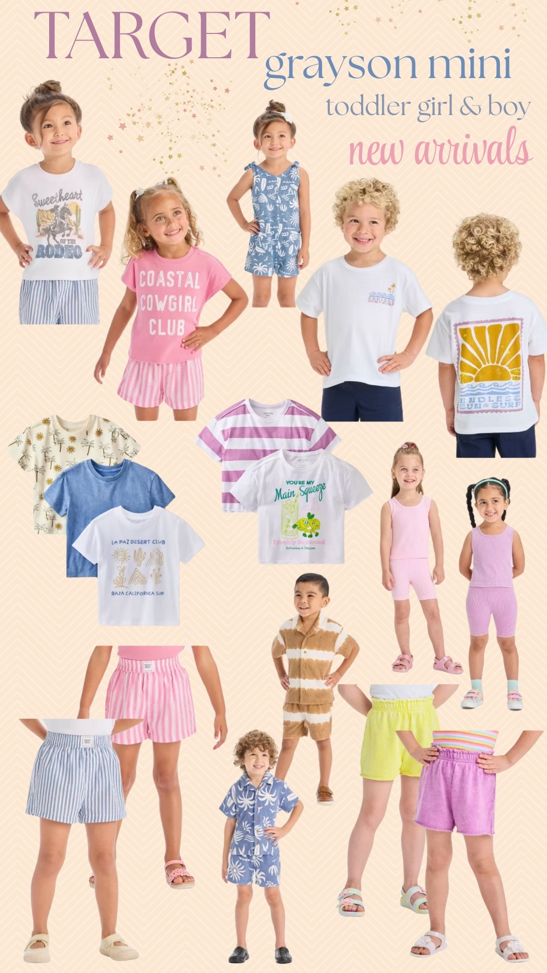 Target: Grayson Mini! New Arrivals! #target #targetfinds #toddler #toddlerfashion #targetkids #targetfashion

#LTKFamily #LTKKids #LTKBaby