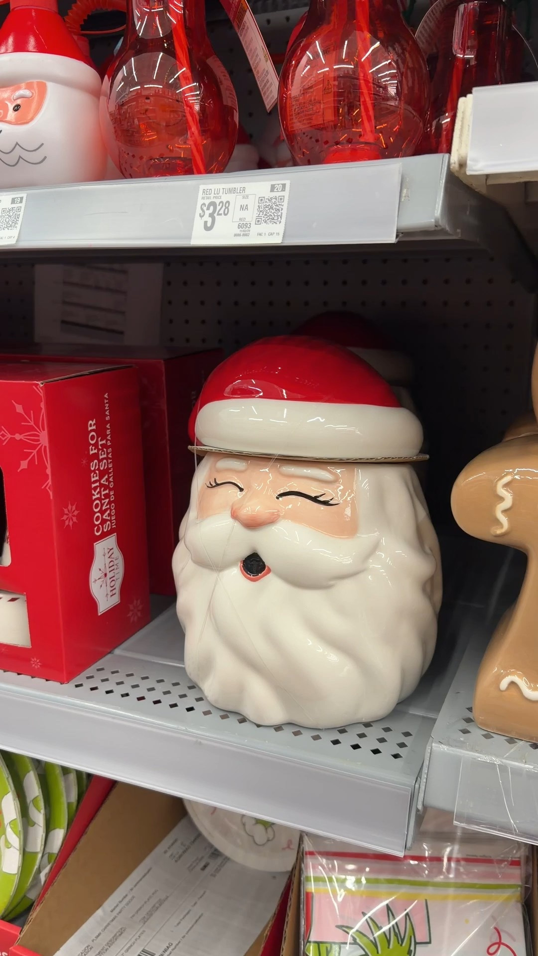 How cute are the little Santa and gingerbread cookie jars?! 🍪🥛🎅🏼

#LTKHoliday #LTKHome