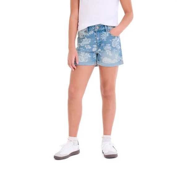 Jordache Girls High Rise Mom Short, Sizes 5-18 | Walmart (US)