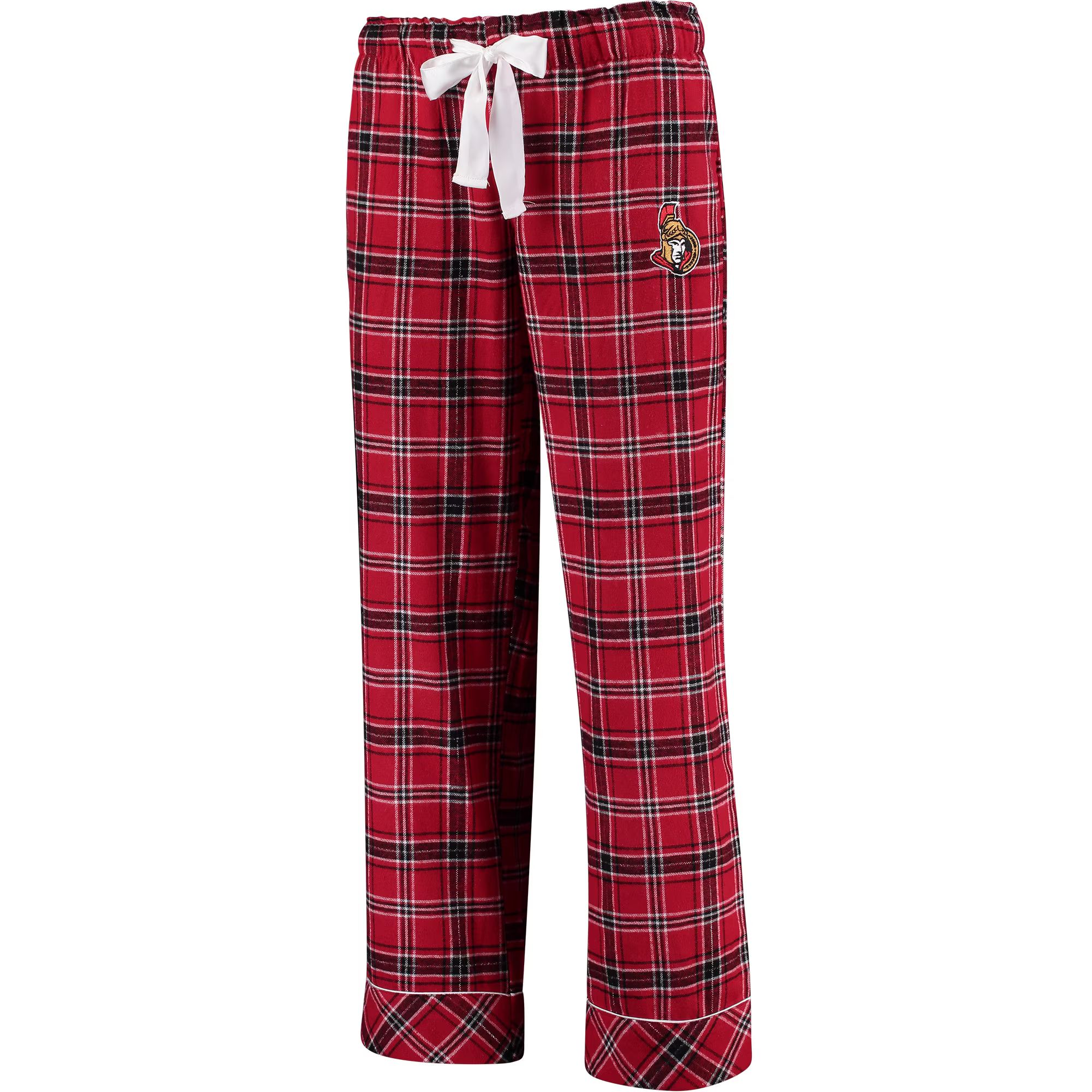Ottawa Senators Concepts Sport Women's Captivate Plaid Flannel Pajama Pants - Red/Black | Fanatics.com