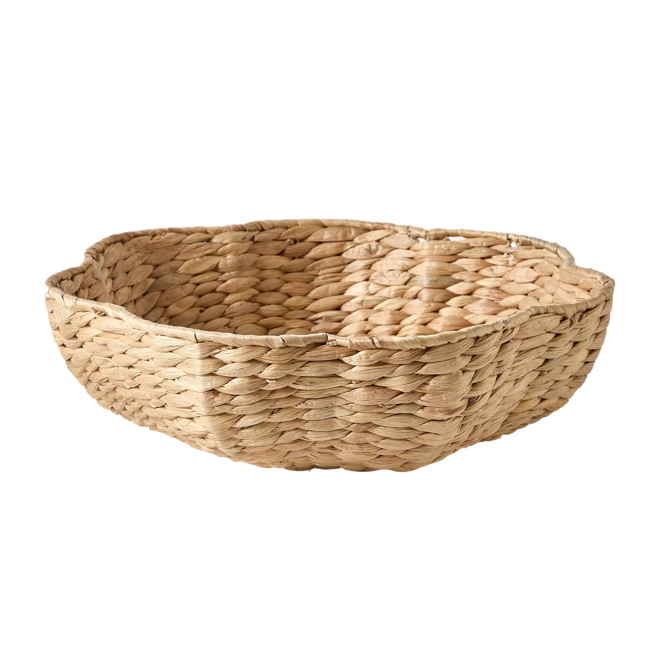 My Texas House Natural 14" Water Hyacinth Decorative Bowl | Walmart (US)