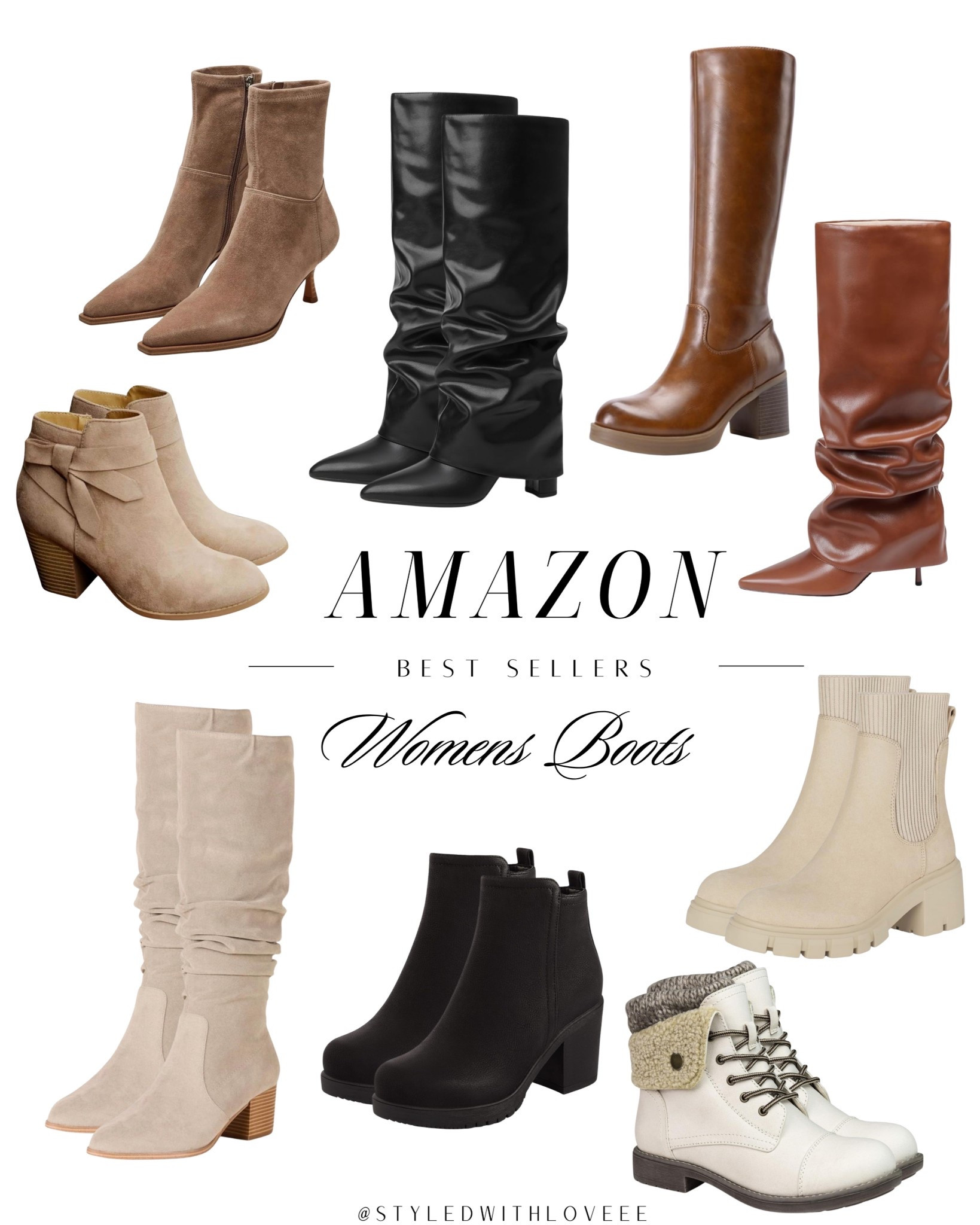 Amazon best-seller boots that look designer 👢✨
These women’s Amazon boots are chic, comfy, and perfect for everyday wear. From knee-high boots to ankle booties and neutral fall-to-winter staples, these are designer-inspired boots you’ll reach for on repeat — without the high price tag.

👉 Shop all the boots linked here
🤍 Save this for your next shoe upgrade 

 #LTKgrwm #LTKootd #LTKFindsUnder50