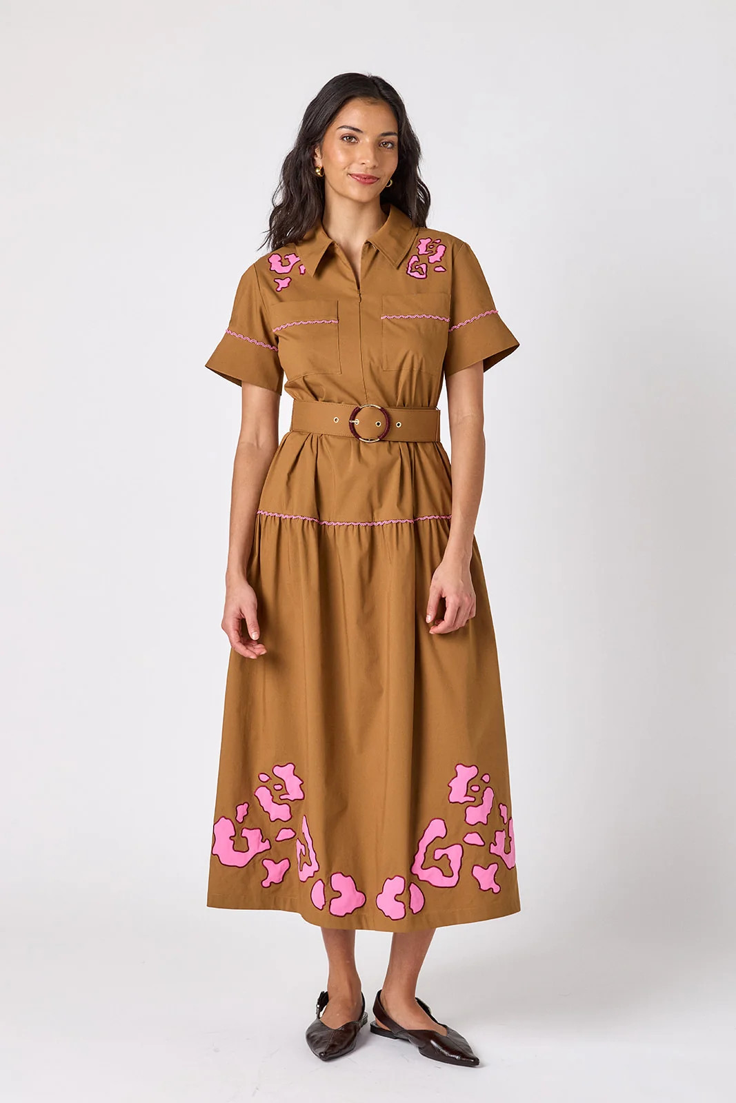 Fairiss Dress | Tiered A-Line Belted Dress | CROSBY by Mollie Burch | CROSBY by Mollie Burch
