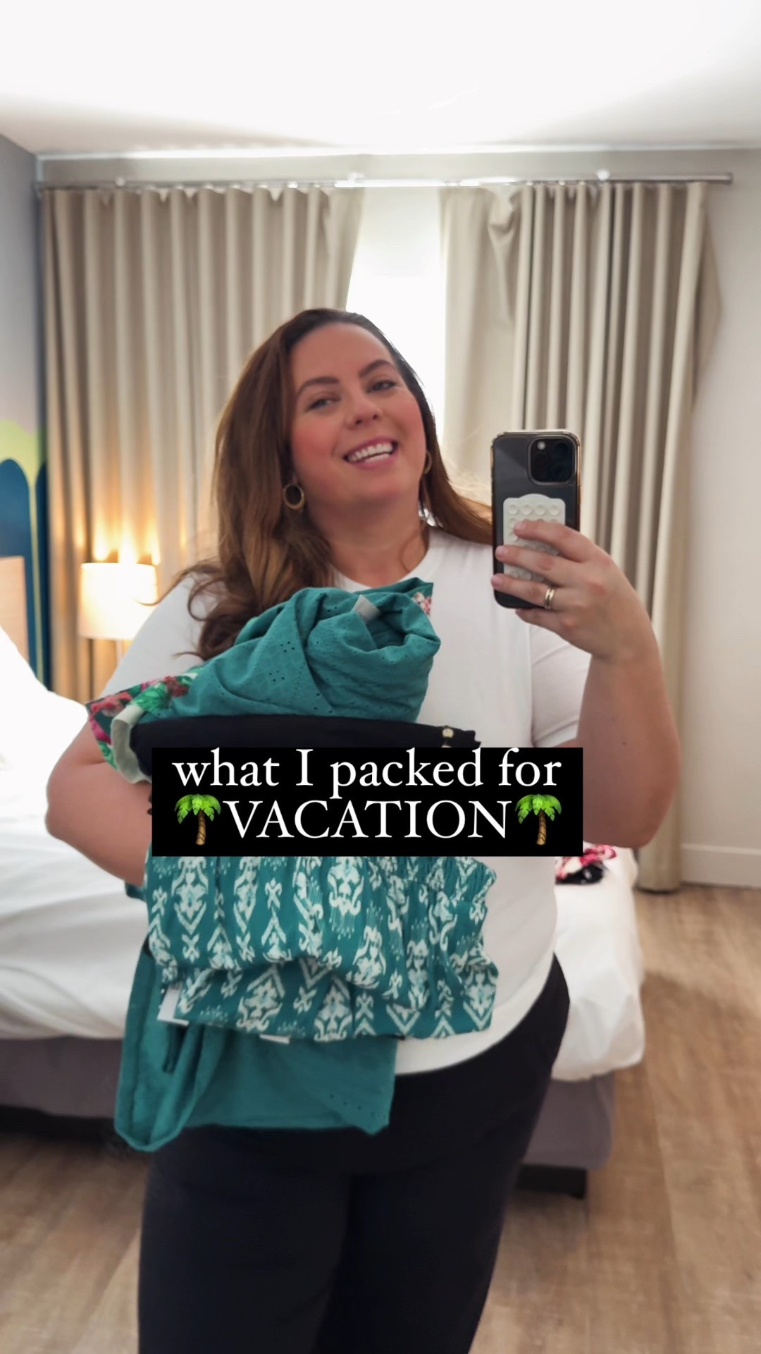 Lane Bryant caption 

#ad •  Come and see what I packed for Miami from @lanebryant bestie!  💁🏻‍♀️all my cute vacation looks (that I’ll love when I’m back home too!) #lanebryantpartner 

We love maximizing the value of our wardrobe around here - so let’s try on my outfits for Miami together and I’m sharing ideas on vacation AND everyday styling 
