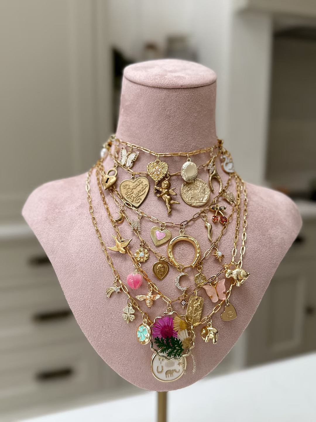 Create Your Own Charm Necklace, Build a Custom Charm Necklace, Custom Vintage Charms, DIY Customi... | Etsy (US)