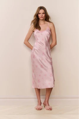 Perfect Pixie Slip Dress BUBBLE PINK / L | LoveShackFancy