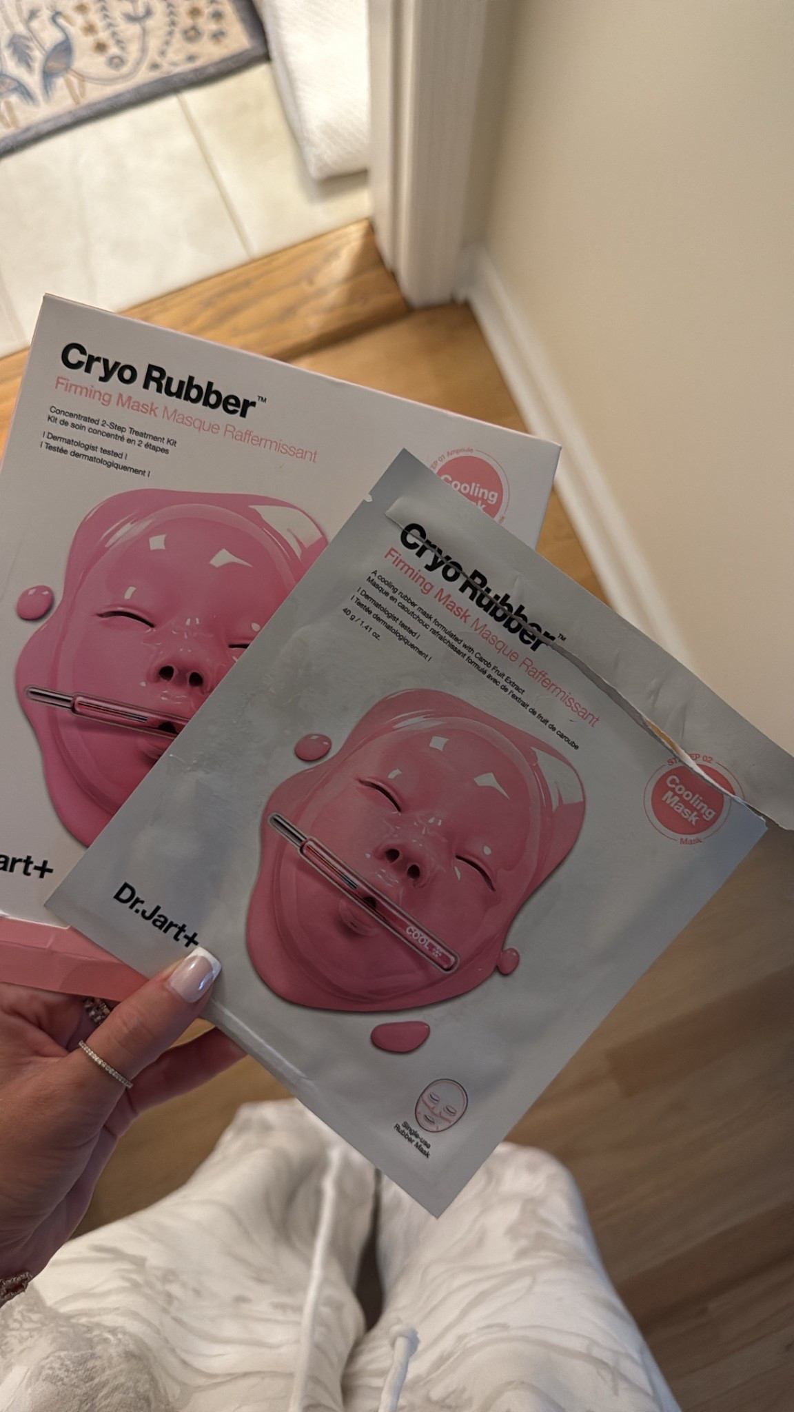 Dr. Jart+ Cryo Rubber™ Firming Face Mask  🌸💗🎀