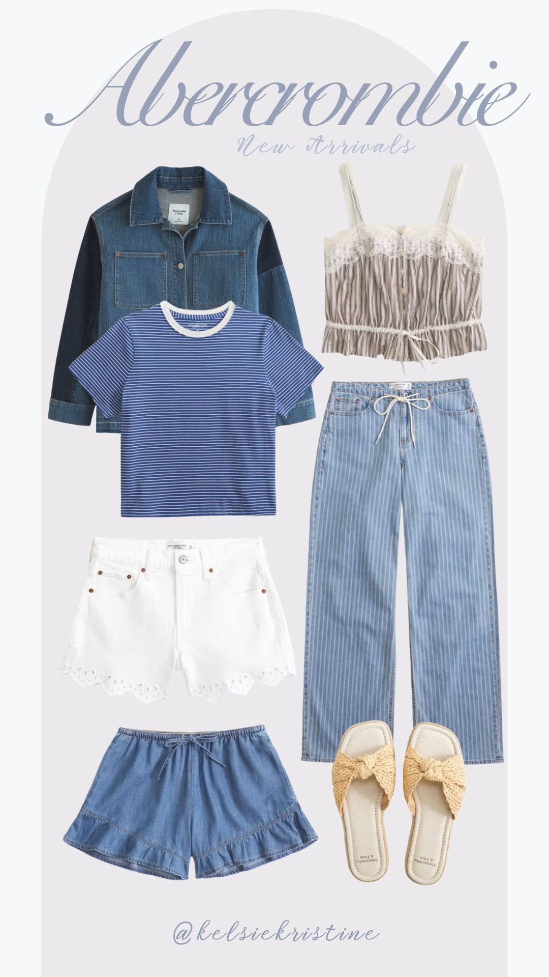 Abercrombie | Spring New Arrivals | A&F | Outfit Inspiration | Spring Fits | Mid-Size Outfits | Mid-Size Haul | Cute Vacation Outfits | Mom Approved Outfit | Spring Vibes |  

 #LTKootd #LTKMidsize #LTKTravel