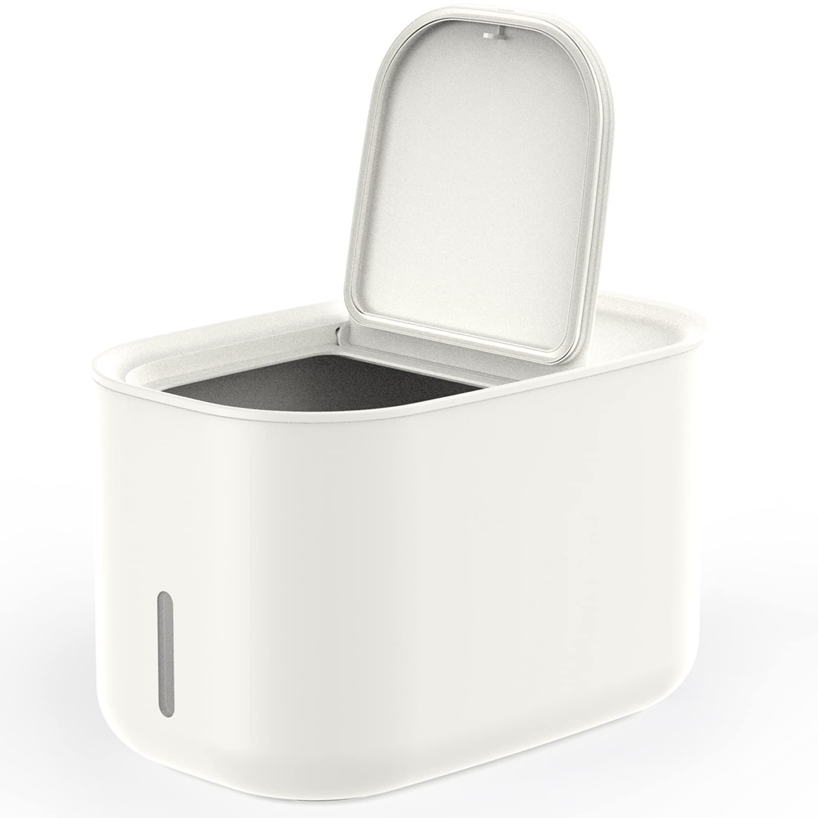 Zuutii Rice Storage Container,Food Container, Dry Food Storage, Pet Food Dispenser, 6.9Qt Large Storage Bin with Lid,Silicone Ring & Moisture Proof,for Grain Cereal Soybean Corn,Light Cream | Amazon (US)