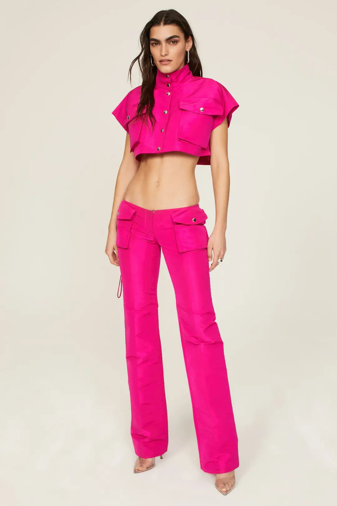 Utility Cropped Vest | Rent the Runway