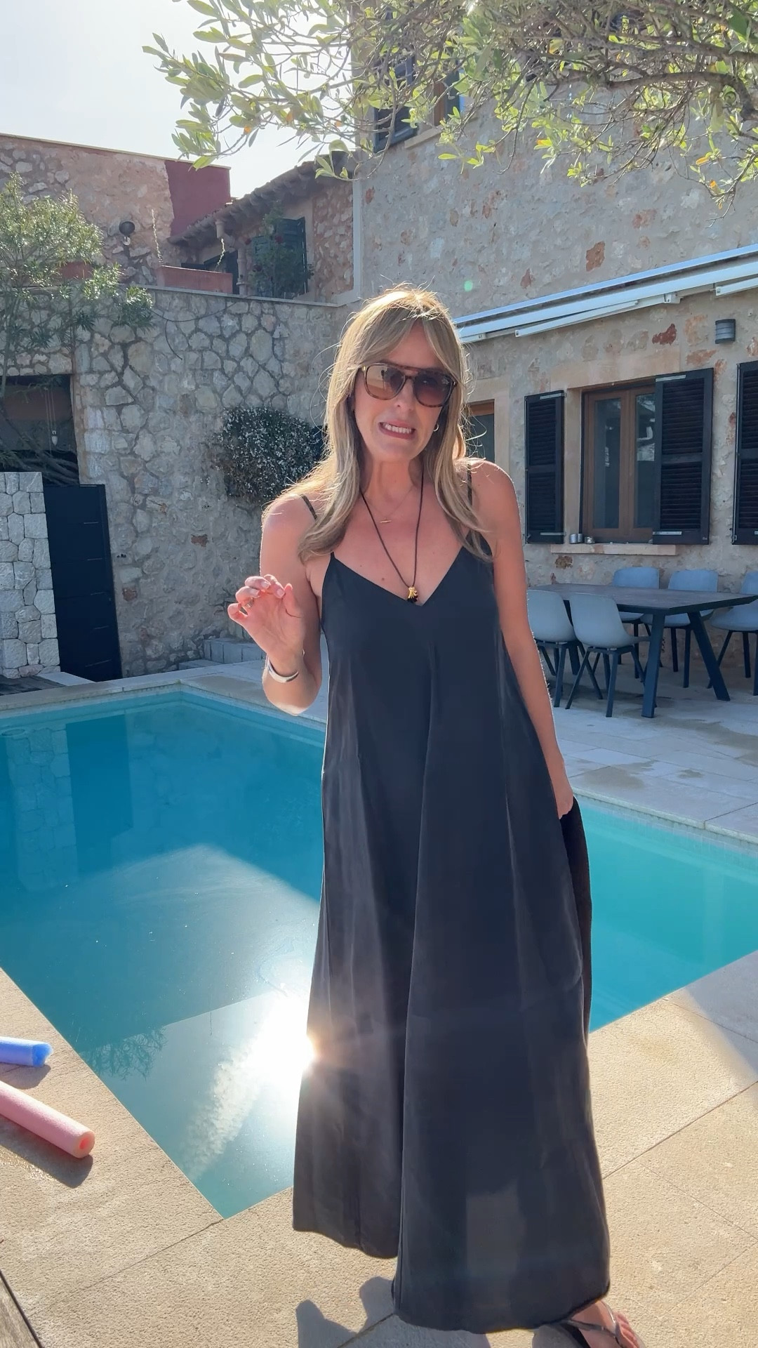 Wearing a dress , I don’t wear many but I love this one - you might have it if you followed along last year - get it out 😉 
Zara have done a couple of similar style this year , same fabric different necklines . 
I’m watching the collection closely for another update. 
The fabric is great , well priced and just a chic easy sundress 👌🏻 


#LTKsummer #LTKtravel #LTKspring