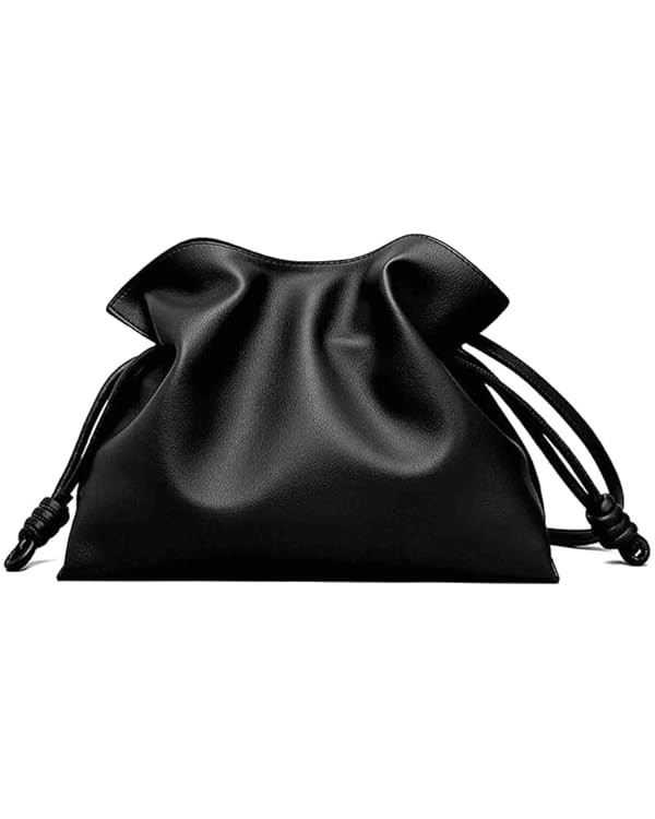 Women's Multifunctional Crossbody With Cloud Drawstring Pleated Bucket, Fashion Versatile Leather... | Amazon (US)