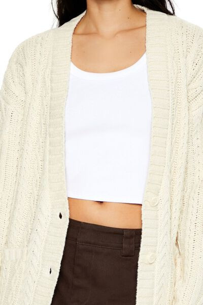 Chunky Knit Cardigan Sweater | Forever 21