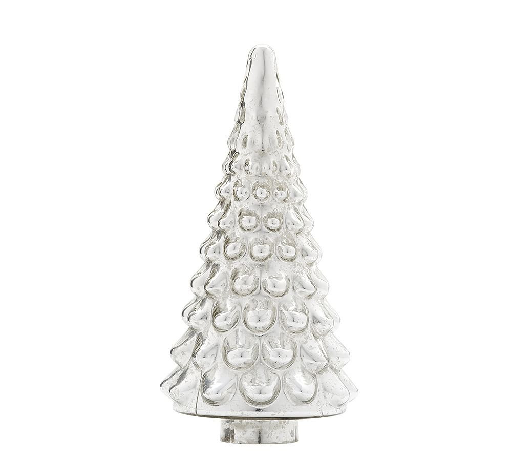 Mercury Glass Tree Cloches | Pottery Barn (US)