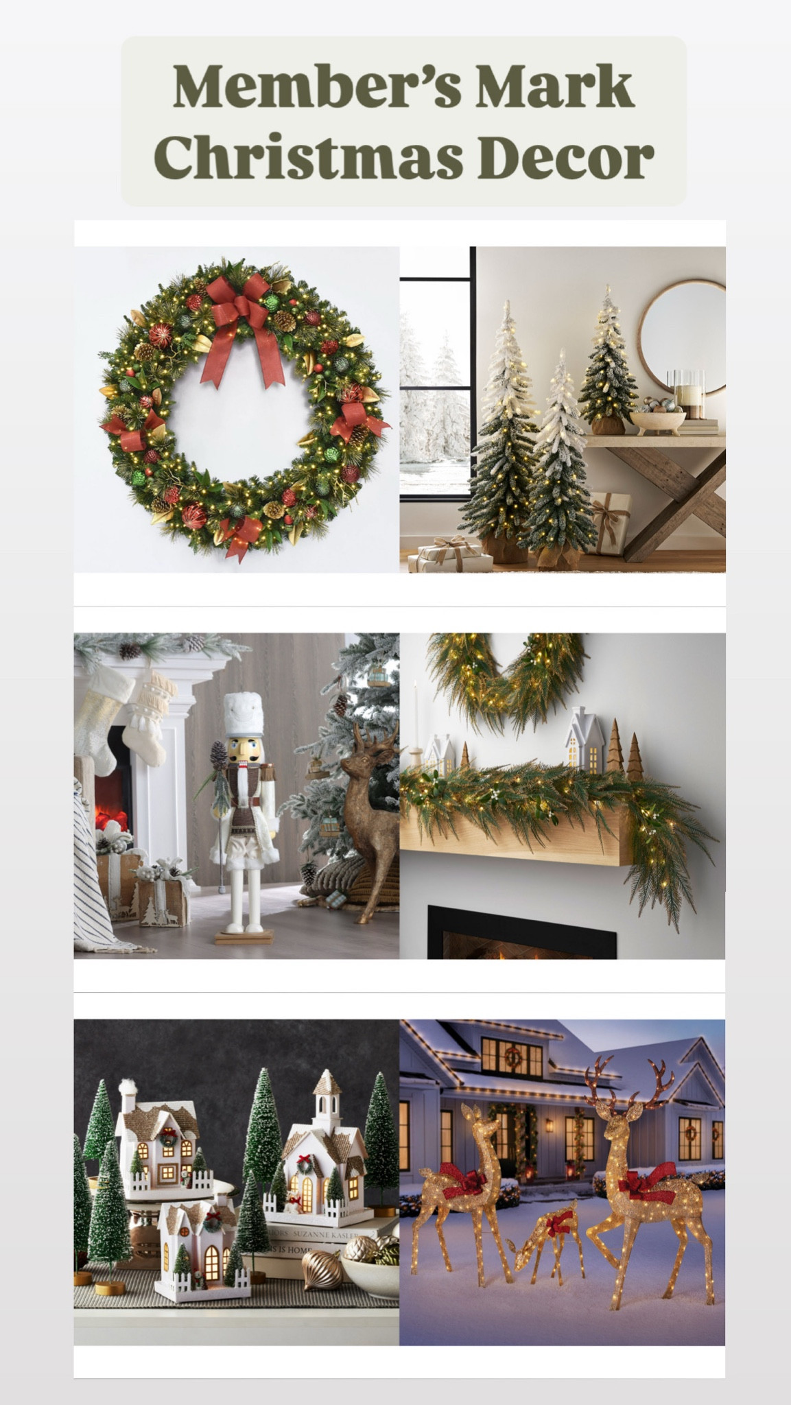 Sam’s Club came through with the Christmas decor this year!!🎄

#LTKSeasonal #LTKHoliday #LTKHome