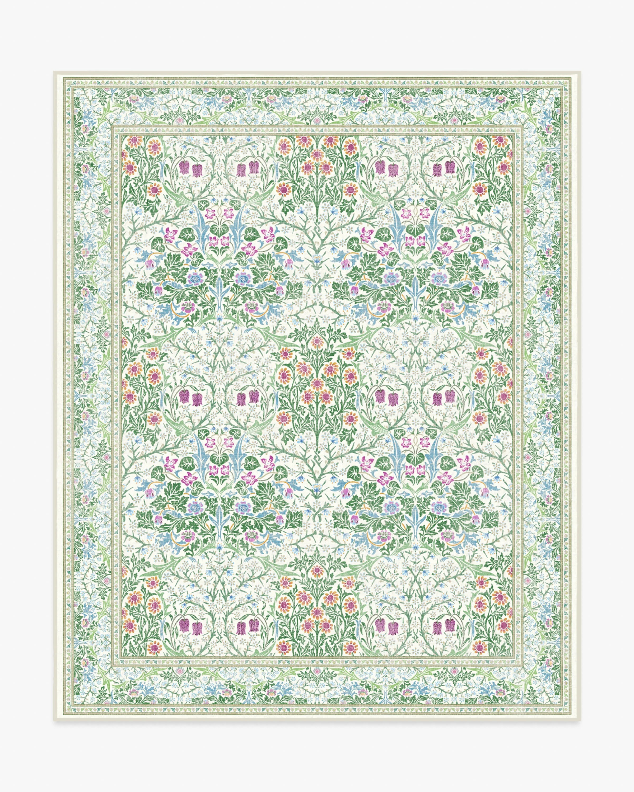 Blackthorn Berry Multicolor Rug | Ruggable