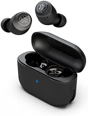 JLab Go Air Pop True Wireless Bluetooth Earbuds + Charging Case | Black | Dual Connect | IPX4 Swe... | Amazon (US)